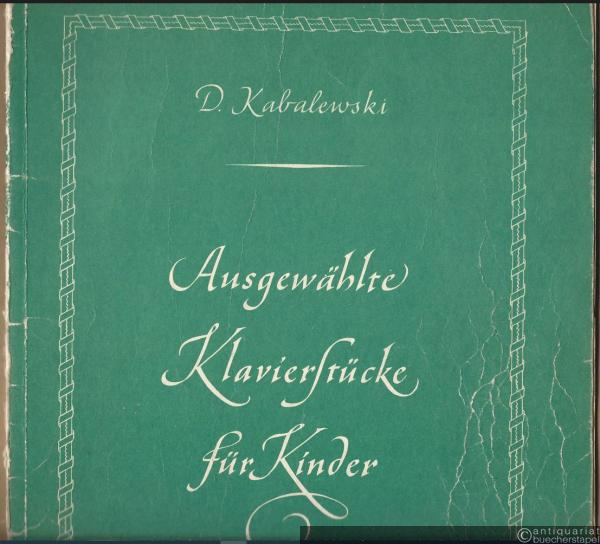  - Ausgewählte Klavierstücke für Kinder, Op. 27 (= Edition Peters, Nr. 4719).