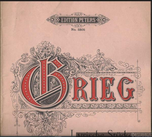  - Lyrische Stücke für die Jugend / Morceaux lyriques pour la jeunesse / Lyric pieces for the young (= Edition Peters, No. 3305).