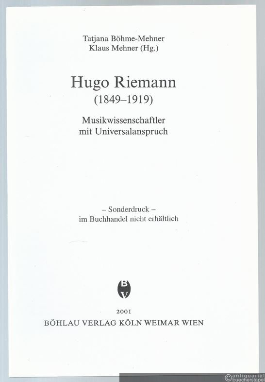  - "Klassizismus" bei Hugo Riemann.