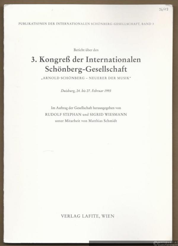  - Arnold Schönberg - Ausdruck und Gedanke.