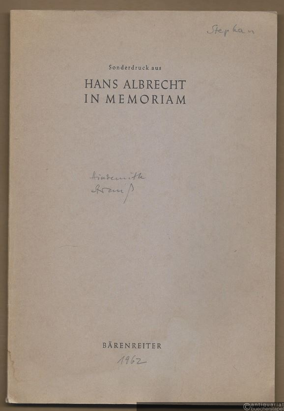  - Die Metamorphosen-Werke von Richard Strauss und Paul Hindemith.