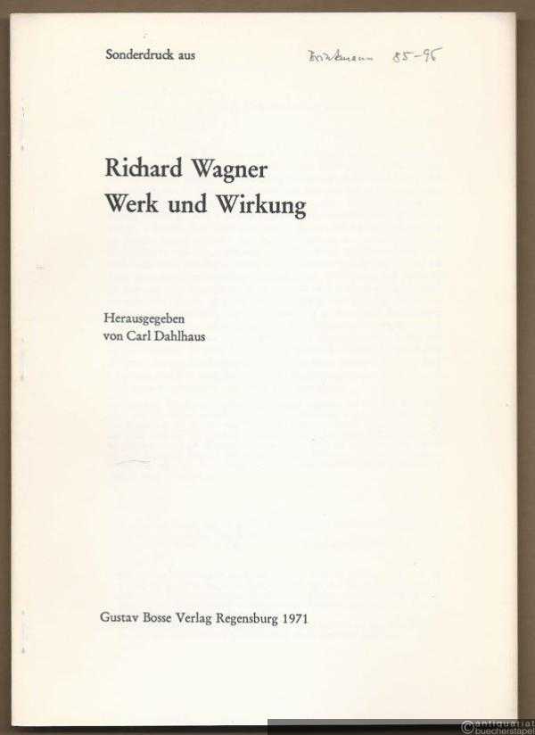  - Szenische Epik. Marginalien zu Wagners Dramenkonzeption im "Ring des Nibelungen".