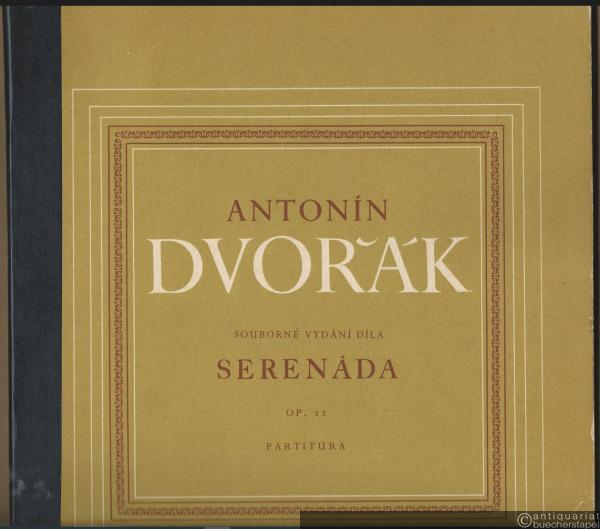  - Serenada, Op. 22. Partitura.