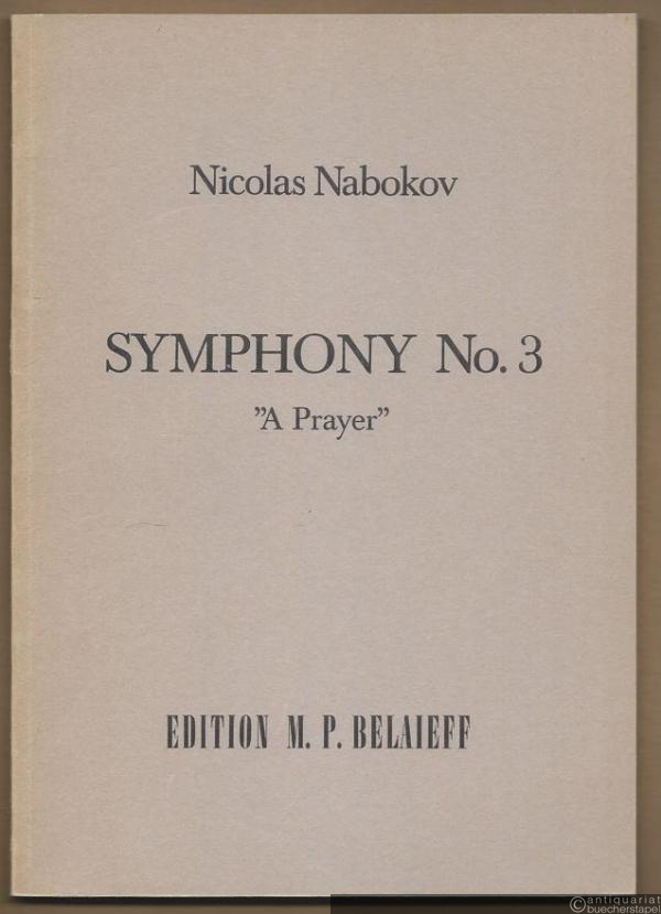  - Symphony No. 3 "A Prayer".