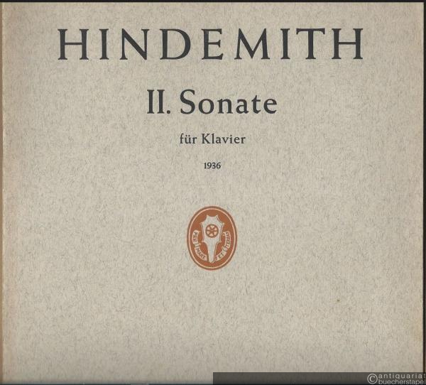  - II. Sonate für Klavier (1936) (= Edition Schott, Nr. 2519).