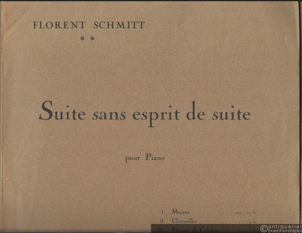  - Threne, Op. 89 No. 4 (= Suite sans esprit de suite pour piano, IV).