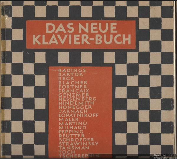  - Das neue Klavier-Buch. Eine Sammlung von Klavierstücken zeitgenössischer Komponisten. Band II (mittel) (= Edition Schott, Nr. 1401).