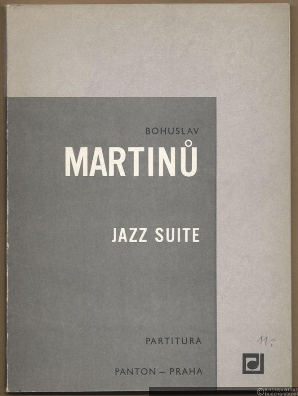  - Jazz Suite (1928) (= Studijni Partitury 21). Partitura.