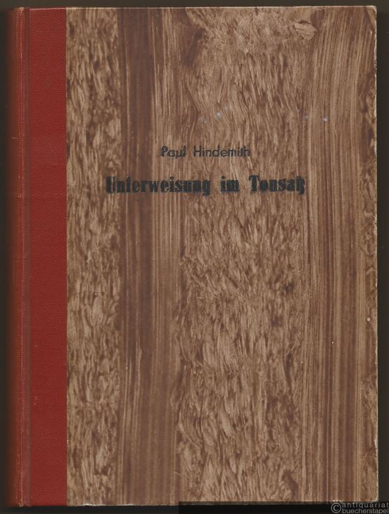  - Unterweisung im Tonsatz. I Theoretischer Teil (= Edition Schott, Nr. 3600).
