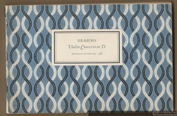  - Violin concerto in D, Op. 77 (= Penguin scores, edited by Gordon Jacob, 25).