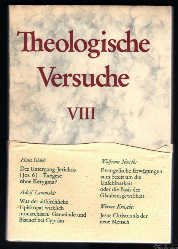  - Theologische Versuche VIII.