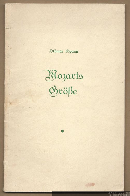  - Mozarts Größe.