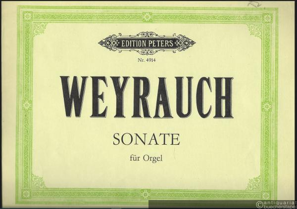  - Sonate für Orgel (1955) (= Edition Peters Nr. 4914).