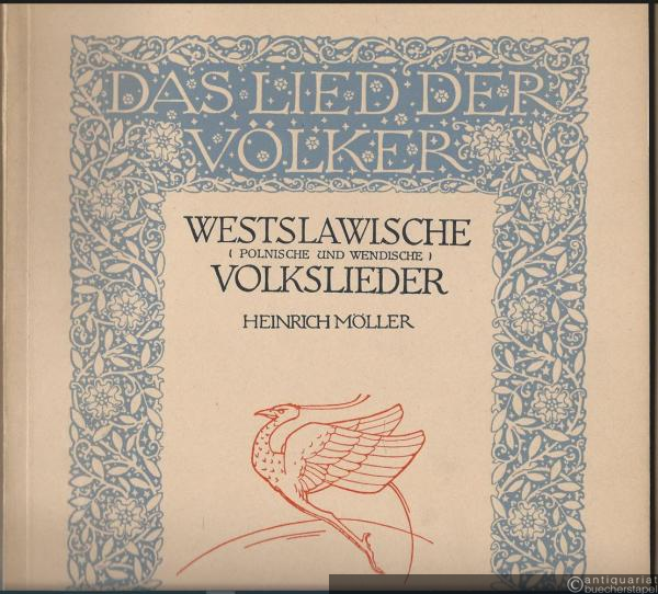  - Westslawische (polnische und wendische) Volkslieder, 2. Teil (= Das Lied der Völker, Edition Schott 1229).