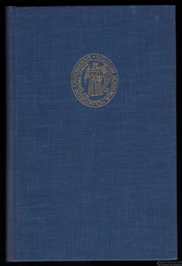  - Geschichte der juristischen Fakultät 1665-1965 (= Geschichte der Christian-Albrechts-Universität Kiel 1665-1965, Band 3, Teil 1).