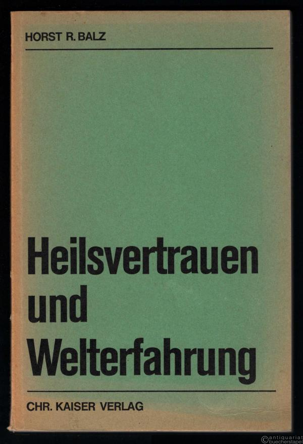  - Heilsvertrauen und Welterfahrung. Strukturen der paulinischen Eschatologie nach Römer 8, 18-39 (= Beiträge zur evangelischen Theologie, hrsg. v. E. Wolf, Band 59).