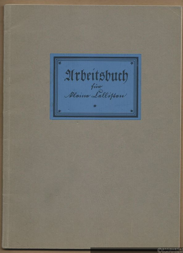 - Arbeitsbuch für kleine Cellisten.