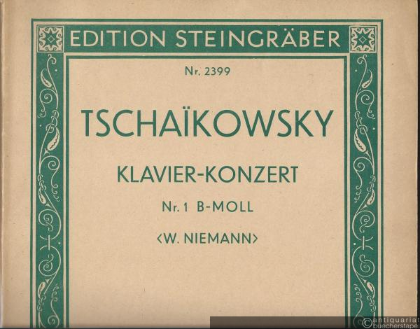  - Konzert Nr. 1 in b-Moll für Klavier mit Begleitung des Orchesters (= Edition Steingräber, Nr. 2399). Mit unterlegtem 2. Klavier (Orchesterpart).