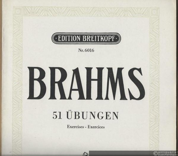  - 51 Übungen für Piano solo / Exercices (= Edition Breitkopf, Nr. 6016).