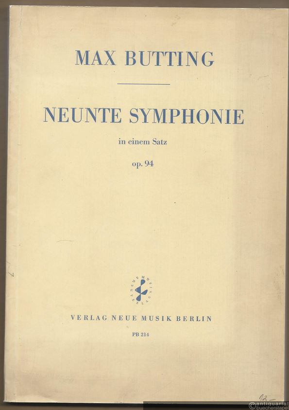  - Neunte Symphonie in einem Satz, Op. 94.
