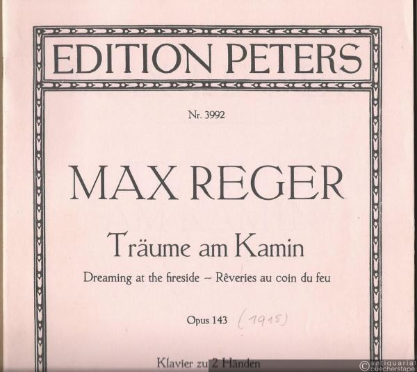  - Träume am Kamin. Zwölf kleine Klavierstücke Opus 143 (= Edition Peters, Nr. 3992). Klavier zu 2 Händen.