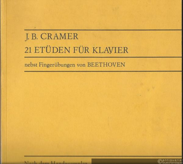  - 21 Etüden für Klavier nebst Fingerübungen von Beethoven (= Universal Edition No. 13353).
