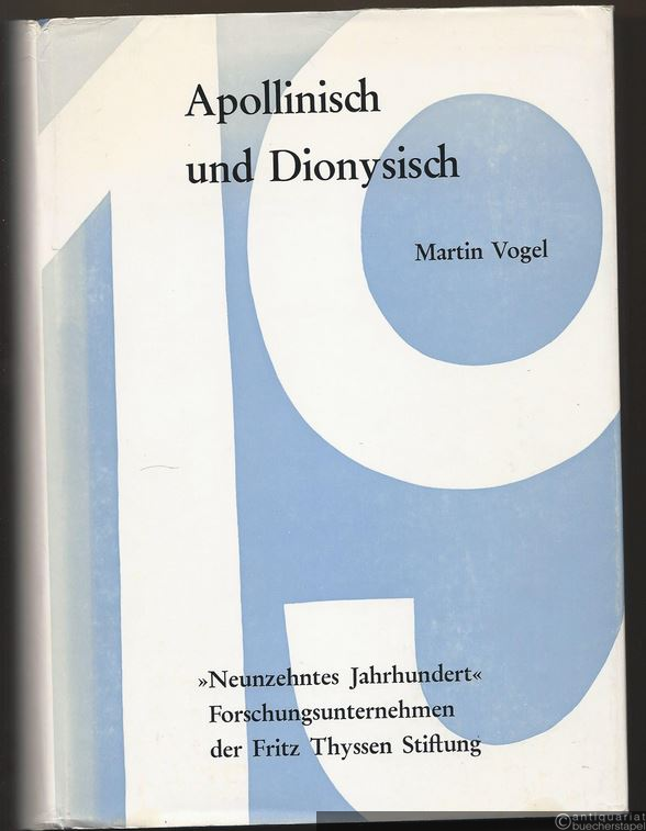  - Apollinisch und Dionysisch. Geschichte eines genialen Irrtums (= Studien zur Musikgeschichte des 19. Jahrhunderts, Band 6).