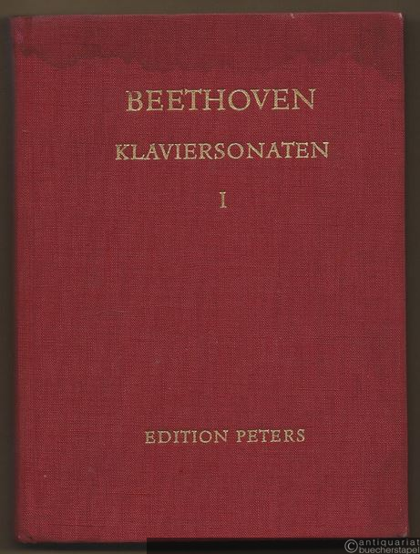  - Sonaten für Klavier zu zwei Händen I (= Edition Peters Nr. 802a).