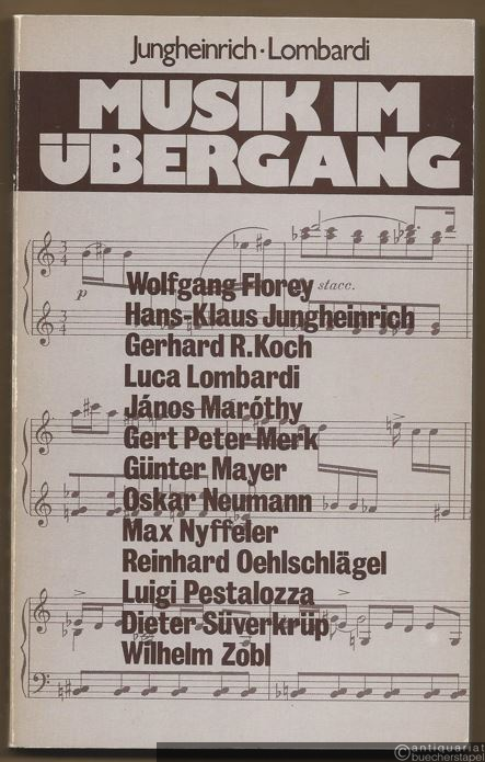  - Musik im Übergang. Von der bürgerlichen zur sozialistischen Musikkultur.