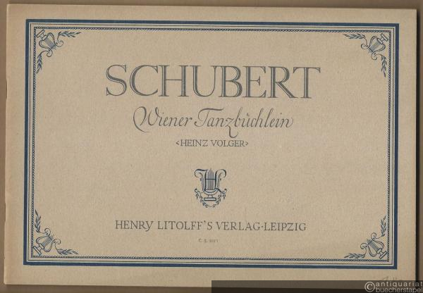  - Wiener Tanzbüchlein. Leichte Tänze und Stücke für Klavier zu 2 Händen (= Collection Litolff, Nr. 5015).