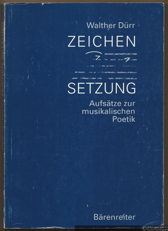  - Zeichen-Setzung. Aufsätze zur musikalischen Poetik.