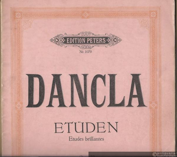  - Etüden / Etudes brillantes für Violine Opus 73 (= Edition Peters, Nr. 1079).