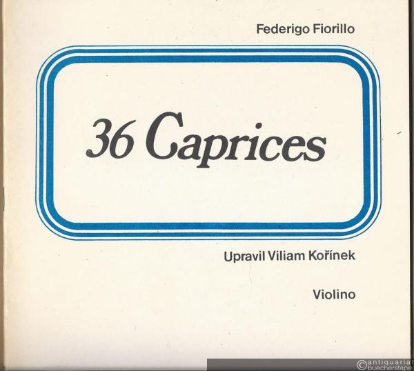  - 36 Caprices. Violino.