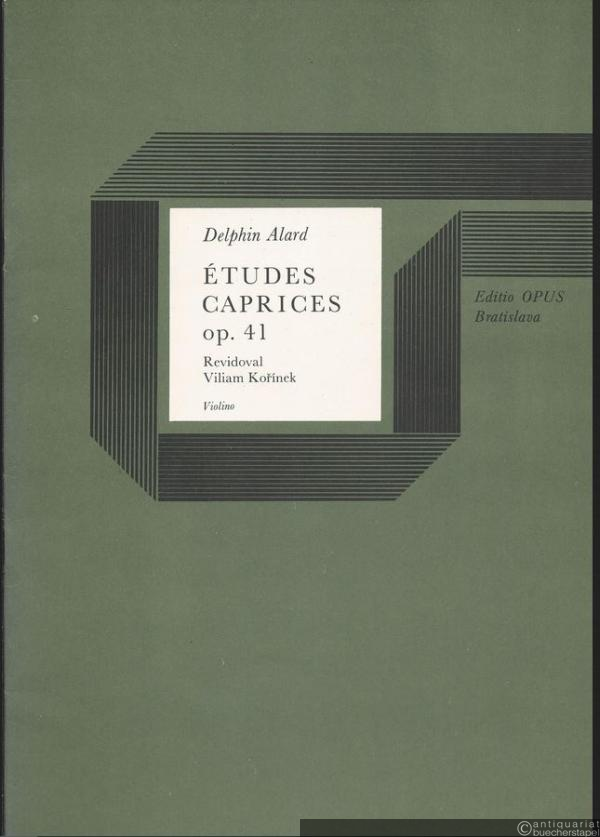  - Etudes caprices, Op. 41. Violino. II. zosit.