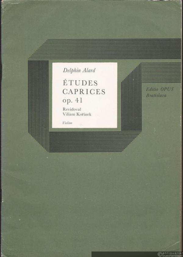  - Etudes caprices, Op. 41. Violino. II. zosit.