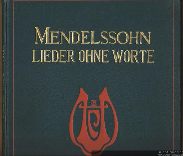  - Lieder ohne Worte für Pianoforte solo (= Edition Peters).