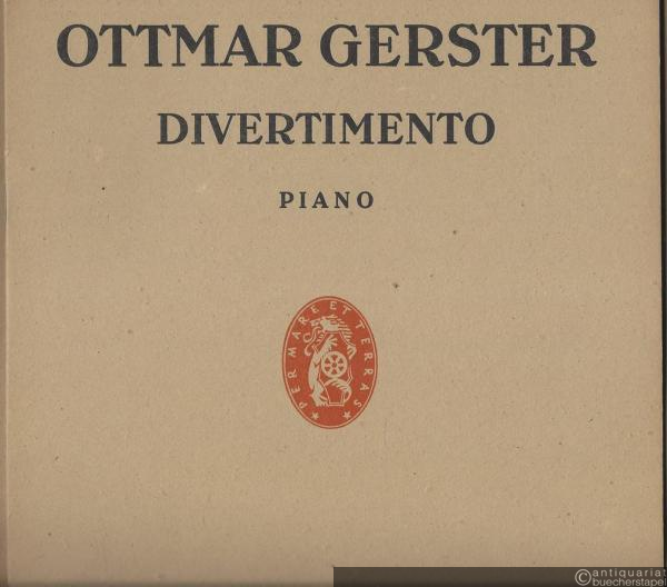  - Divertimento für Klavier (= Edition Schott, No. 2329).