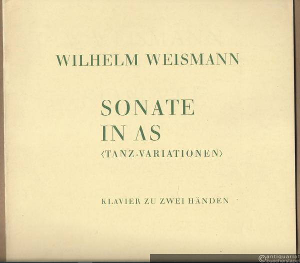  - Sonate in As (Tanz-Variationen) (1956/57) (= Collection Litolff, Nr. 5226). Klavier zu zwei Händen.