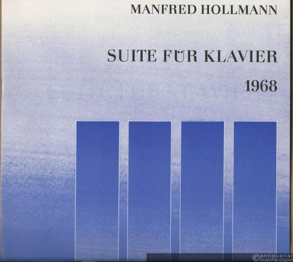  - Suite für Klavier 1968 (= DVfM 8038).