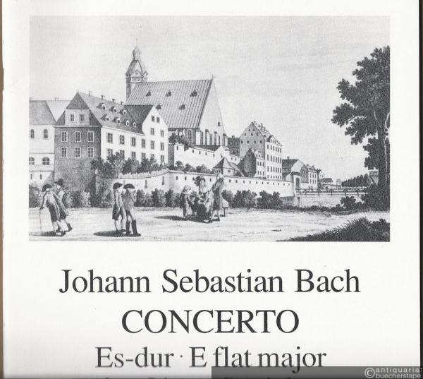  - Concerto Es-Dur / E flat major für Oboe, Streicher und Basso continuo. Klavierauszug u. Stimme / Piano reduction and part.