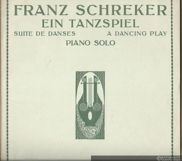  - Ein Tanzspiel / Suite de danses / A dancing play (= Universal-Edition, No. 6416). Klavierauszug zu zwei Händen.