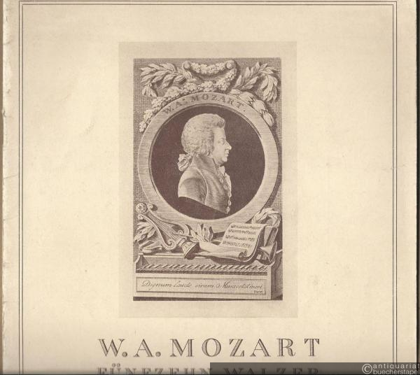  - Fünfzehn Walzer / 15 Waltzes / 15 Valses (= Edition Schott, No. 2504). Piano.