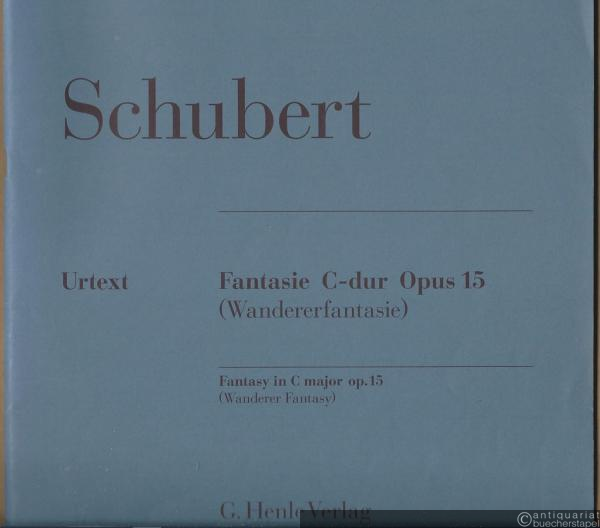  - Fantasie C-Dur Opus 15 D 760 (Wandererfantasie). Urtext.
