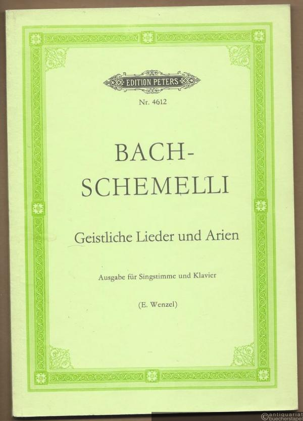  - 69 Geistliche Lieder und Arien mit beziffertem Bass (= Edition Peters, Nr. 4612). Ausgabe für Singstimme und Klavier.