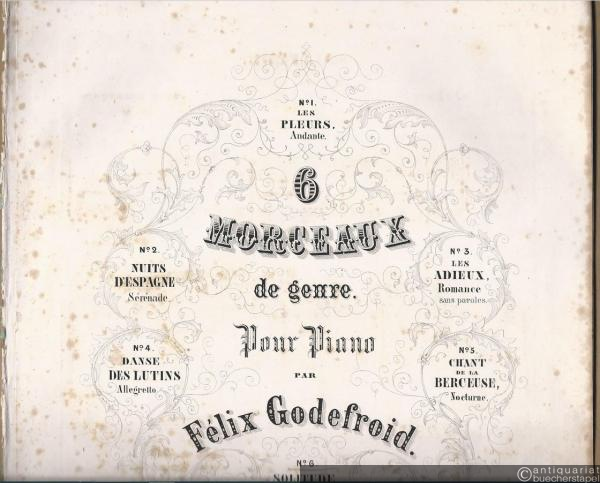  - Solitude / Reverie, Op. 44 (= 6 Morceaux de genre. Pour piano par Felix Godefroid, No. 6).