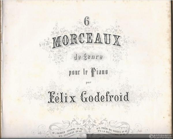 - Priere des bardes. Choral, Op. 48 (= 6 Morceaux de genre pour le piano par Felix Godefroid, No. 3).