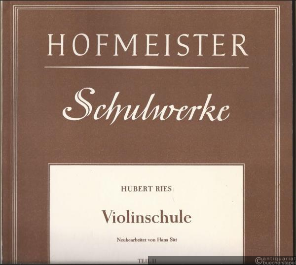  - Violinschule. Teil 2 (= Hofmeister Schulwerke 8010).