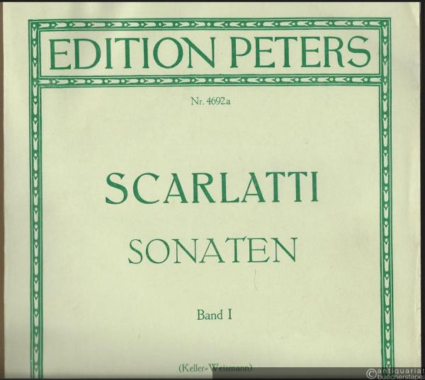  - Sonaten [für Klavier]. Auswahl in drei Bänden. 1. Band (= Edition Peters, Nr. 4692a).