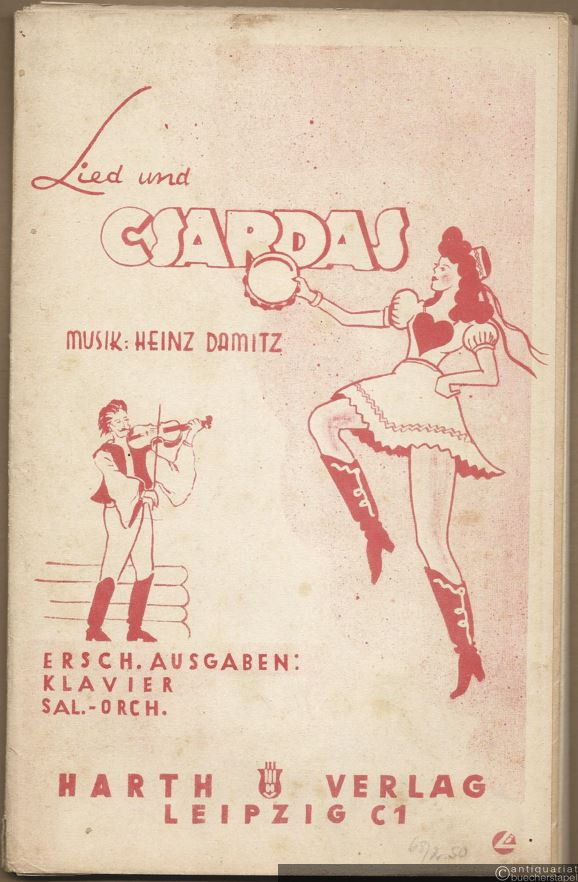  - Lied und Csardas. Salonorchester. 13 Stimmen.