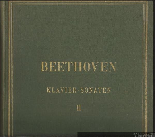  - Klavier-Sonaten, Band II.